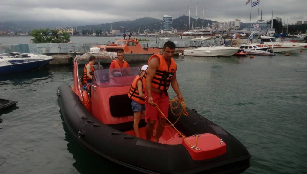 Rescuers saved tourists in Batumi