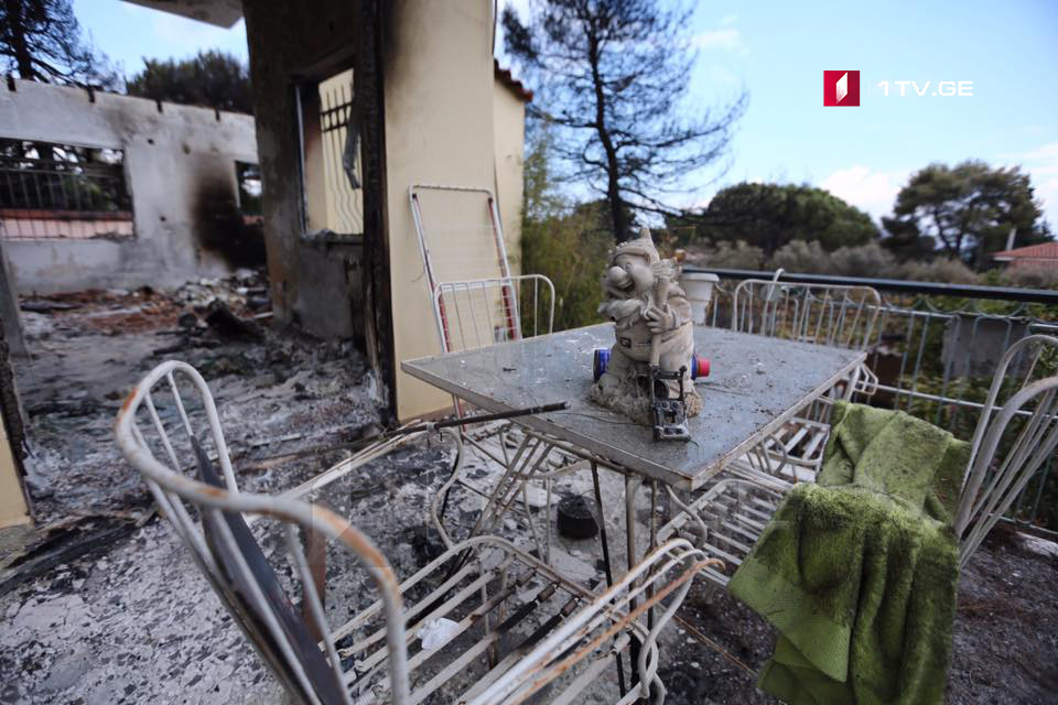 Количество жертв в результате пожаров в Греции возросло