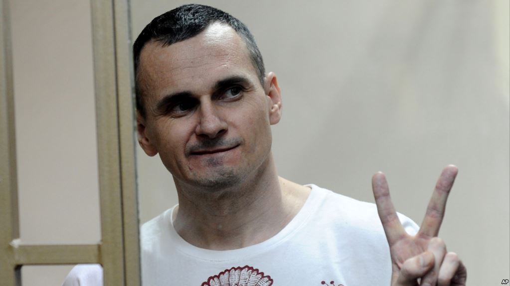Ukrainian filmmaker Oleg Sentsov enters day 100 of hunger strike