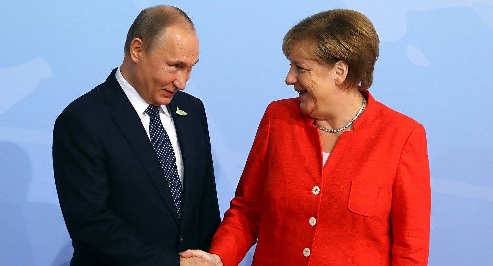 18 августа Ангела Меркель встретится с Владимиром Путиным в Германии