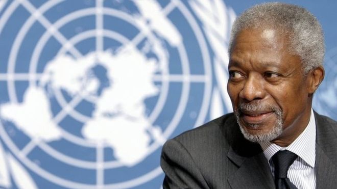 Бывший генеральный секретарь ООН Кофи Аннан скончался в возрасте 80-ти лет