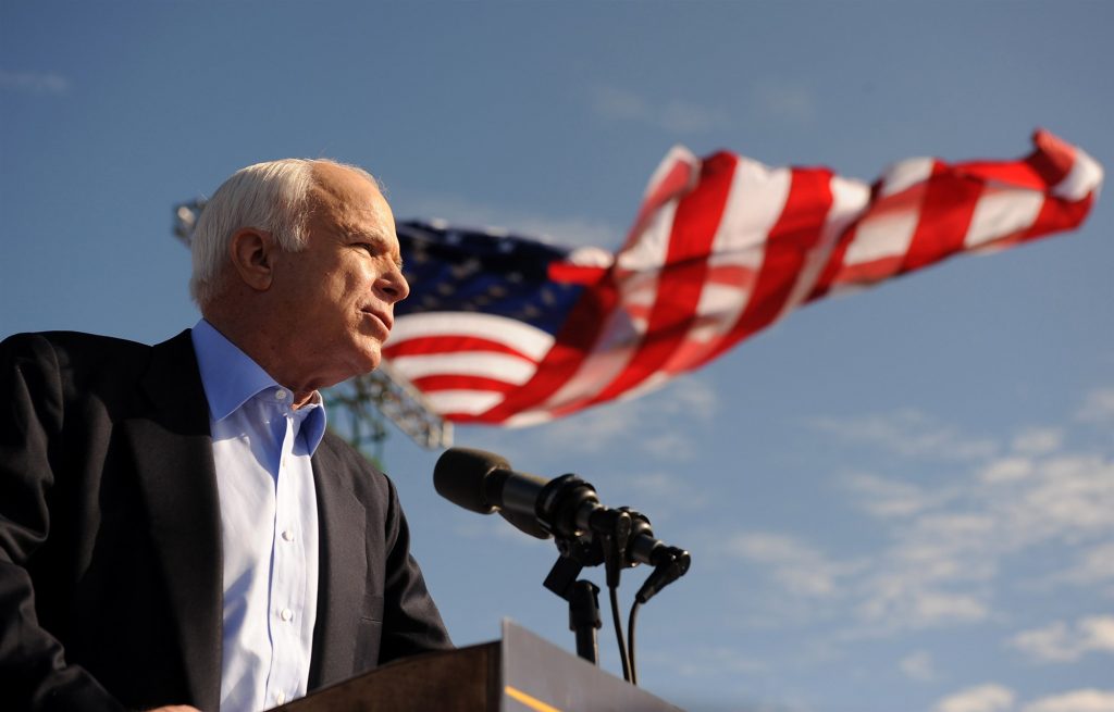 I lived and died a proud American - John McCain’s farewell statement published