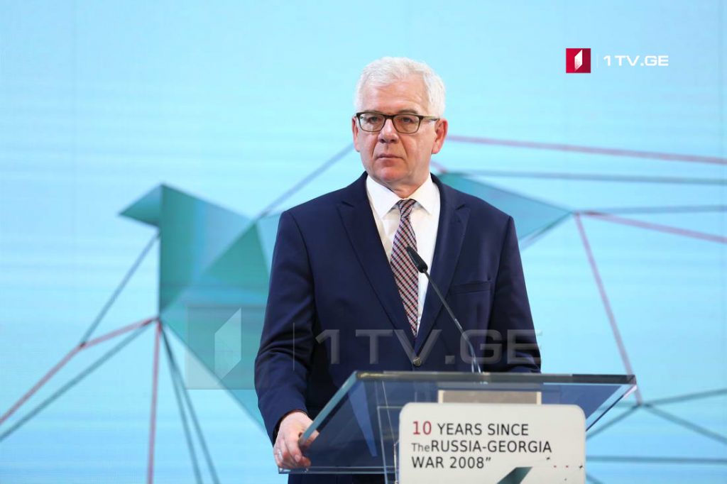 Jacek Czaputowicz – We call on Russia to reverse recognition of Georgia’s occupied regions