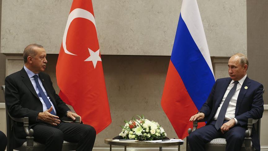 Реджеп Тайип Эрдоган  и Владимир Путин обсудили по телефону актуальные темы двусторонних отношений