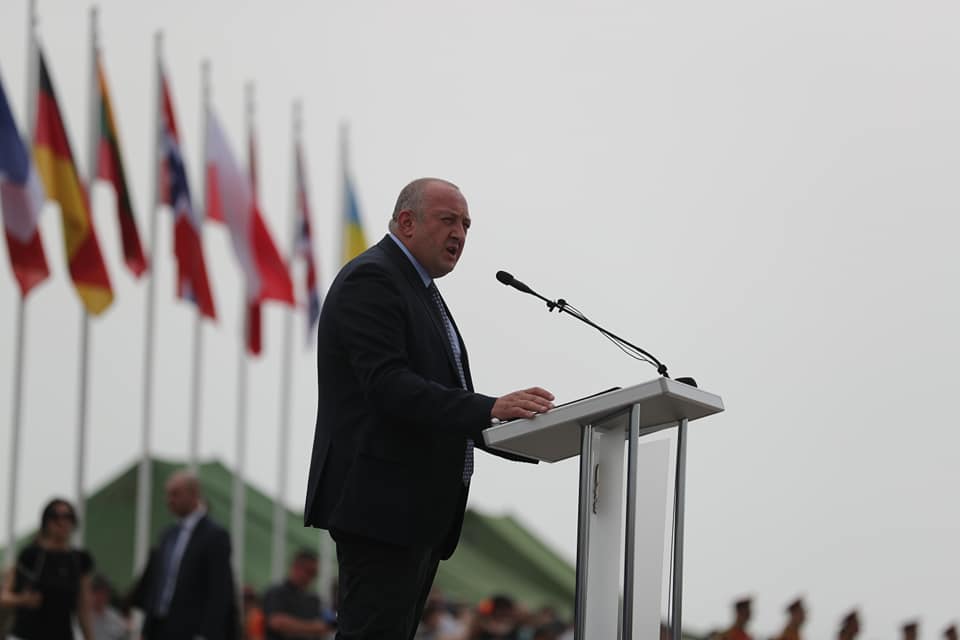 Георгий Маргвелашвили - Территориальная целостность страны будет восстановлена мирным путем