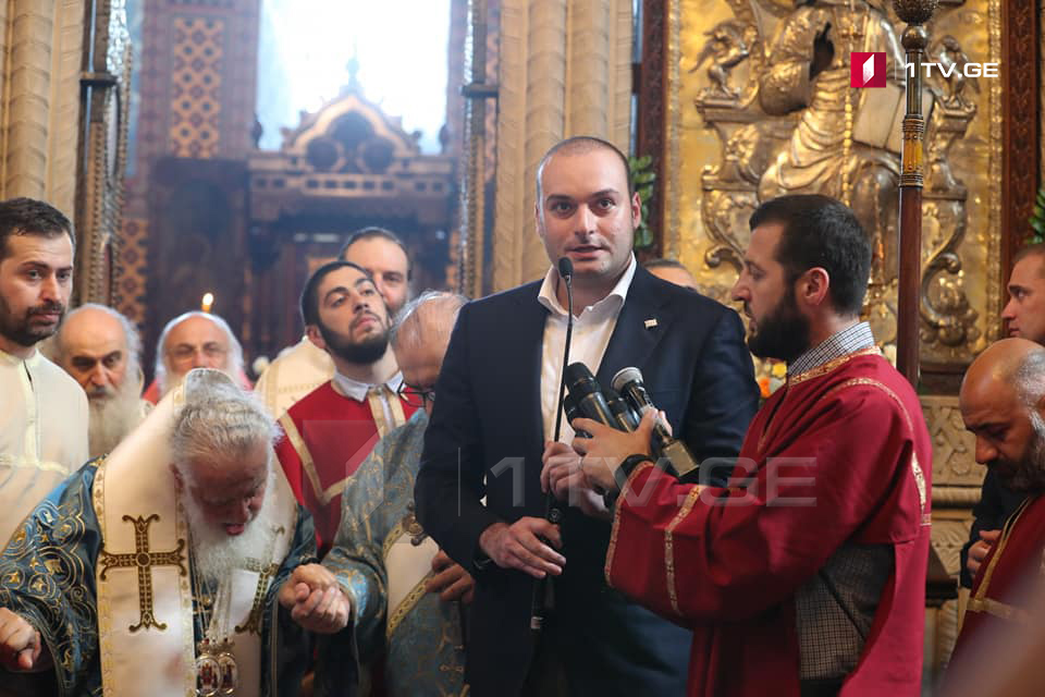 Mamuka Bakhtadze: I wish to particularly congratulate our citizens in Tskhinvali and Sokhumi on Virgin Mary Day