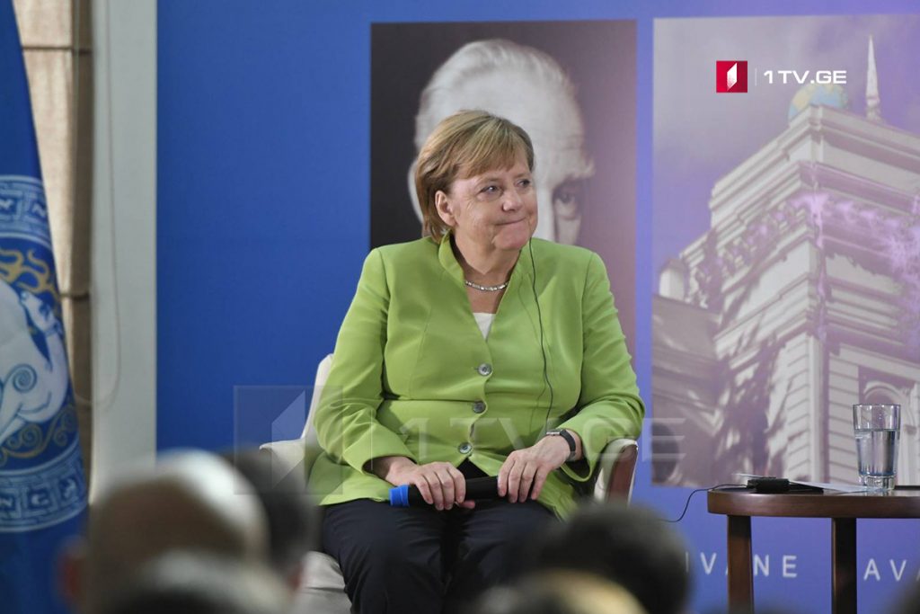 Ангела Меркель - Я рада и поддерживаю европейские амбиции Грузии, но я не дам вам быстрых и поспешных обещаний
