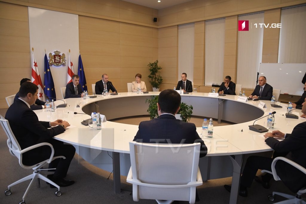 The Prime Minister of Georgia presented new governors of seven regions