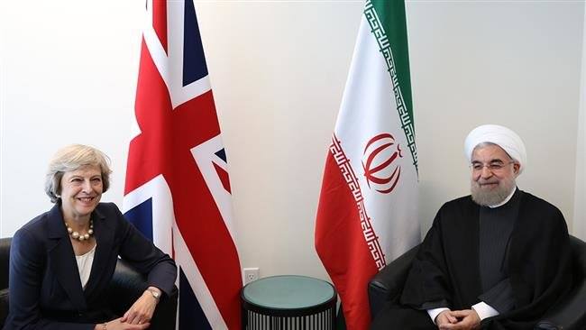 Tereza Mey İran prezidenti ilə görüşdü