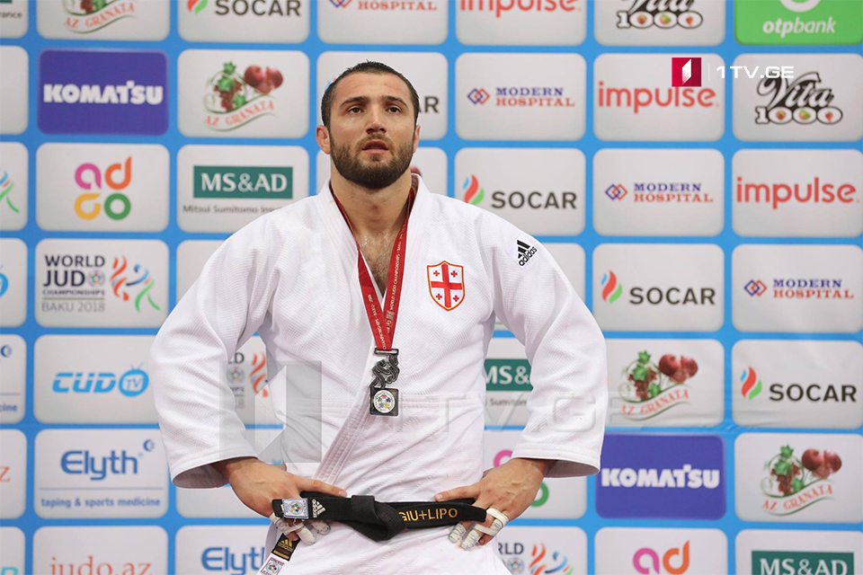 Varlam Liparteliani wins Silver Medal at Judo World Championship
