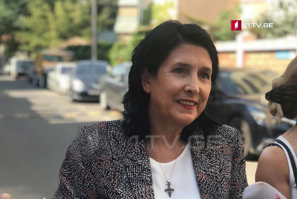 "Gürcü Arzusu" prezident seçkilərində Salome Zurabişvilini dəstəkləyəcək