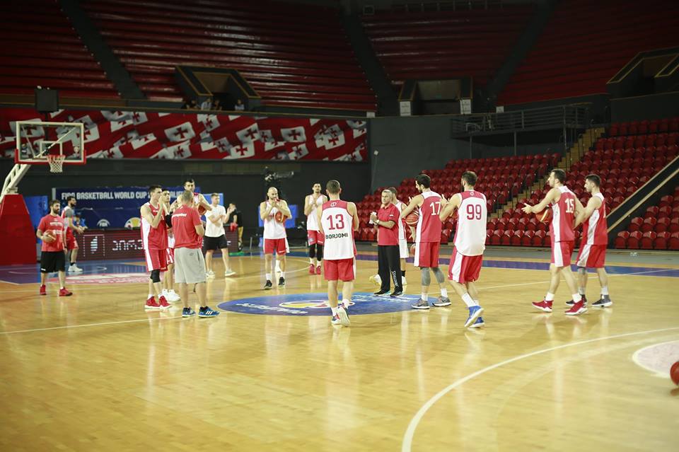 Georgian basketball team will play against Greece