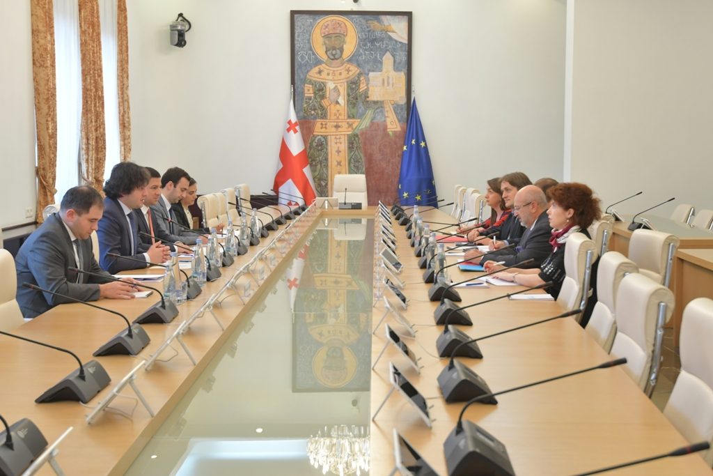 Ираклий Кобахидзе встретился с Верховным комиссаром ОБСЕ по вопросам национальных меньшинств Ламберто Заньером