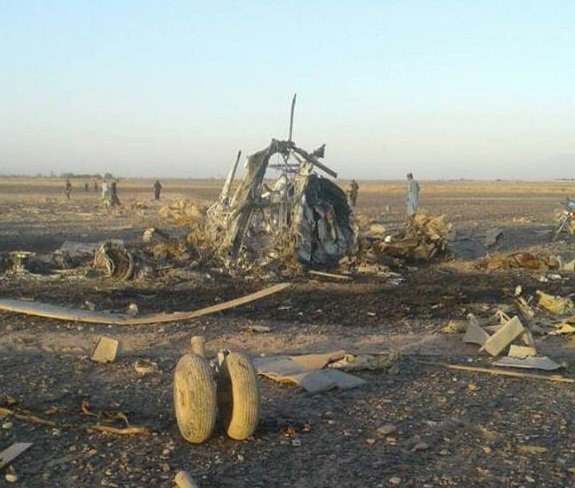 5 Dead in Afghan Military Helicopter Crash
