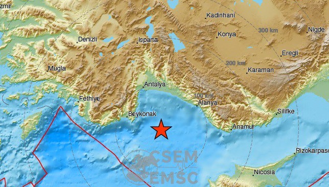 Turkey earthquake: 5.2-magnitude quake hits off the coast of Antalya