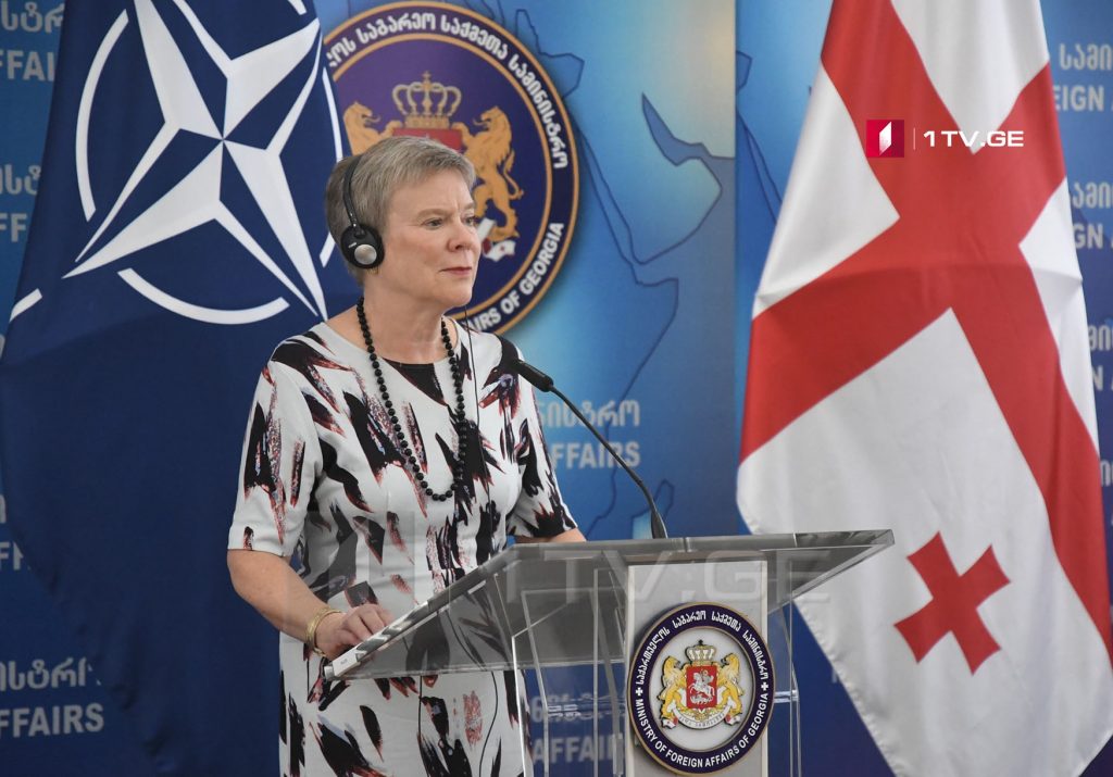 Rose Gottemoeller – Georgia has progress; Keep on this path which will lead to NATO membership