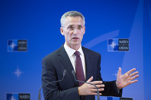 AP Interview: NATO chief plays balancing act with Russia