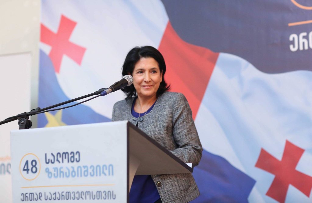 Саломе Зурабишвили - Для Грузии начинается новый Дидгори, что означает, что в стране больше не будет ненависти и противостояния основанного на реванше
