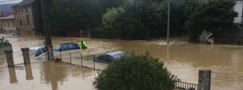 Число жертв в результате наводнения во Франции возросло