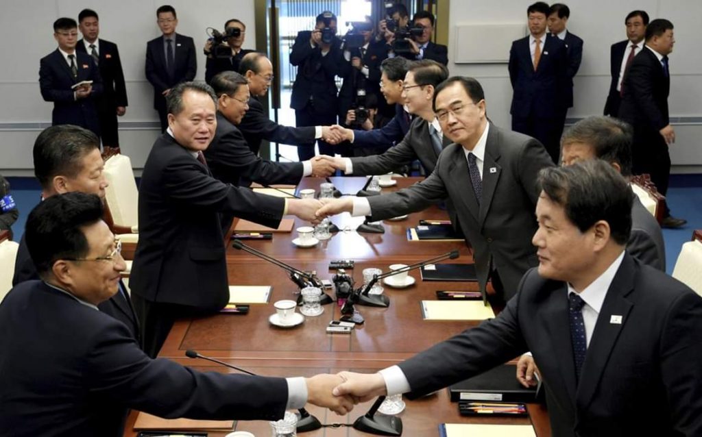 Южная Корея и КНДР, при посредничестве ООН, проведут первую трехстороннюю встречу во вопросу демилитаризации