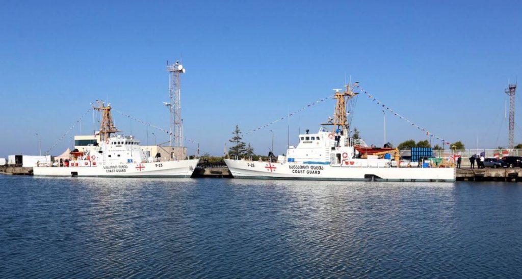 Правительство США передало МВД Грузии два корабля класса «Айленд» - «Диоскурия» и «Очамчире»