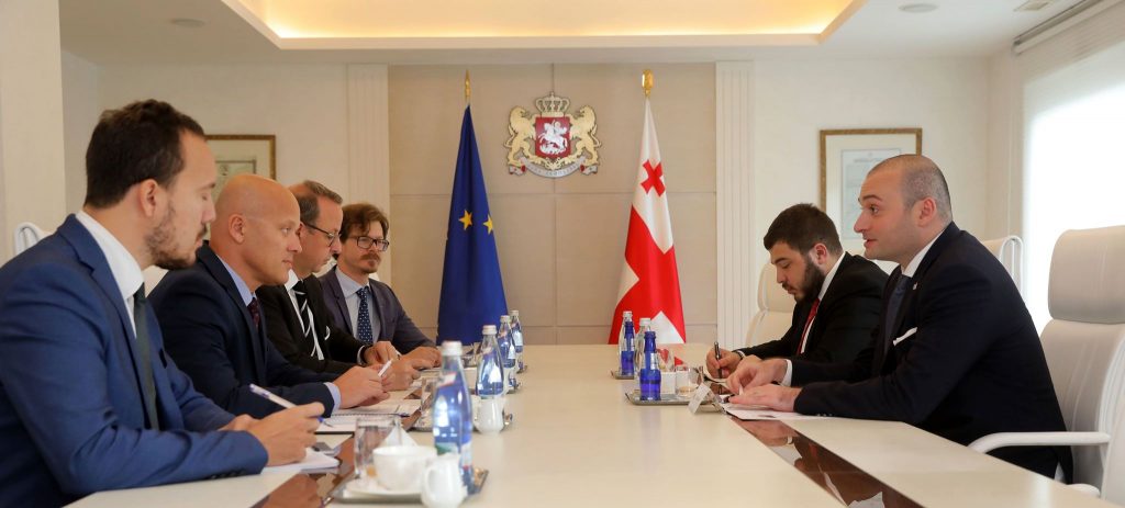 Мамука Бахтадзе встретился со специальным представителем действующего председателя ОБСЕ на Южном Кавказе