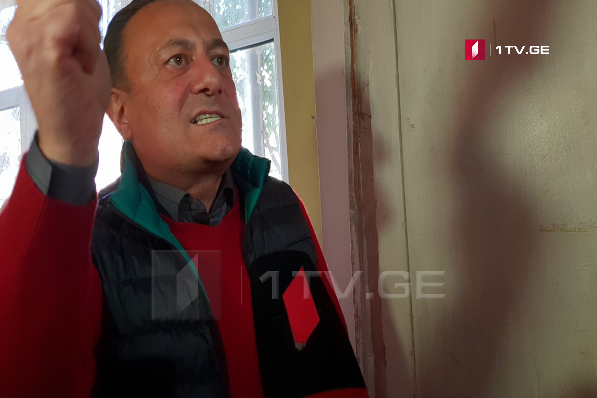 Шалва Нателашвили поругался на избирательном участке (видео)