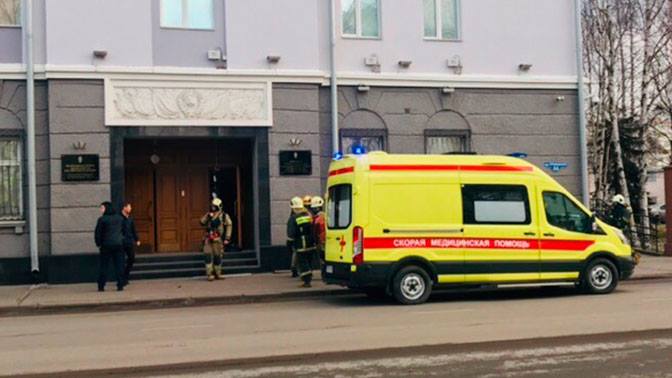 Взрыв произошел у здания ФСБ в Архангельске