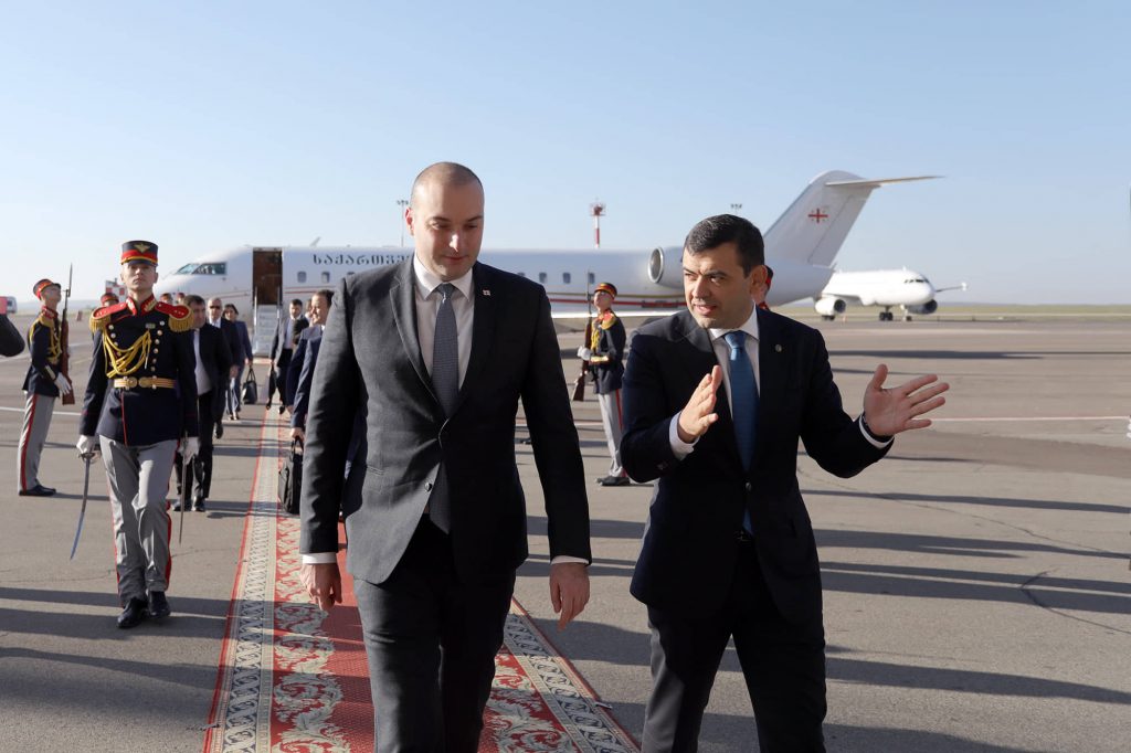 Начался официальный визит Мамуки Бахтадзе в Молдову