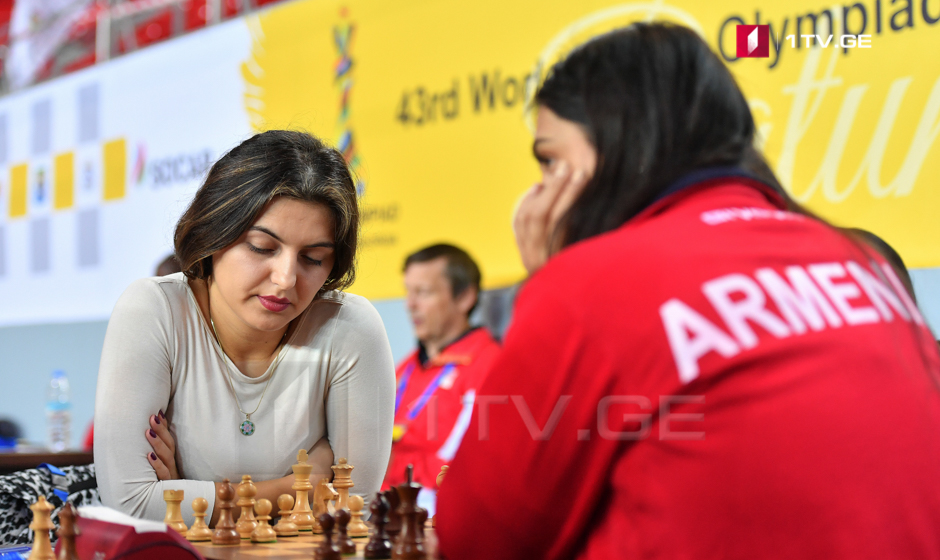 Женская сборная Грузии по шахматам завоевала бронзу (фотоистория)