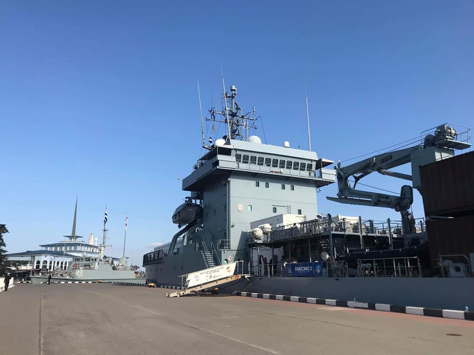 В территориальные воды Грузии вошло второе постоянное соединение противоминных кораблей НАТО