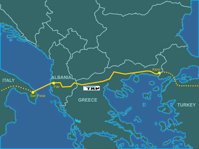 Италия заявила об окончательном согласии на осуществление проекта, согласно которому будет получать газ транзитом через Грузию