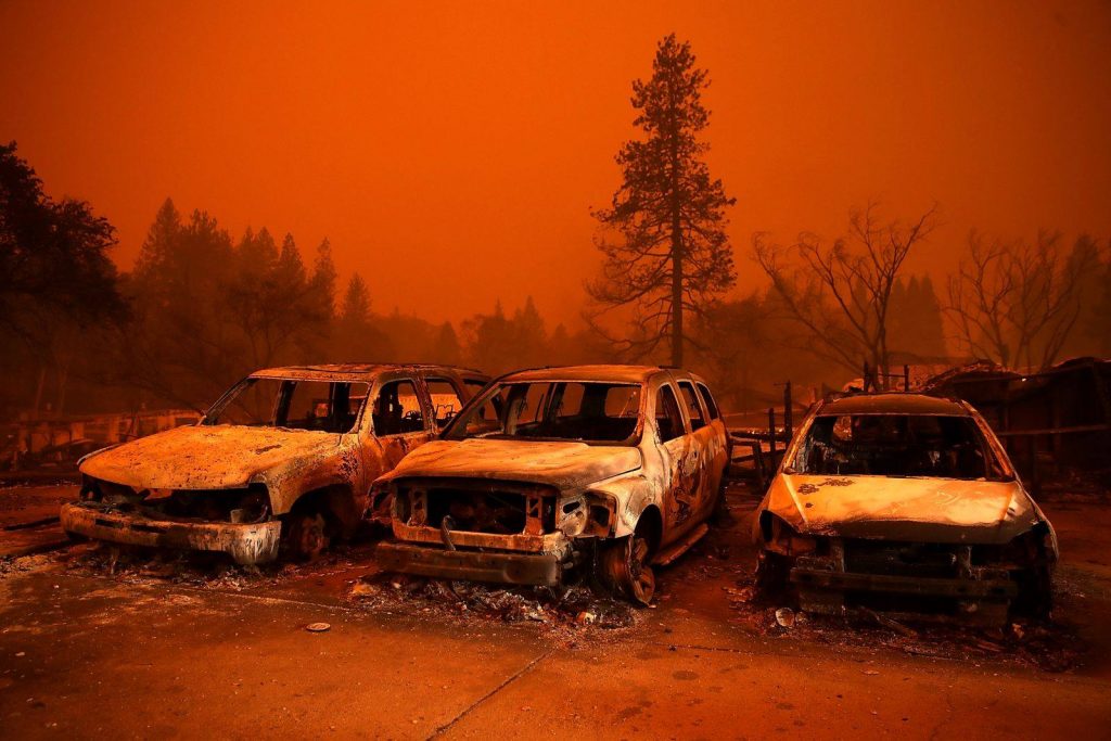 Քալիֆոռնիայում պայքարում են պատմության մեջ ամենամասշտաբային անտառային հրդեհի դեմ (ֆոտո)