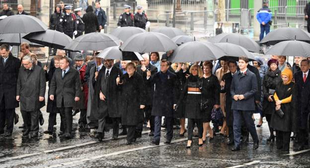Փարիզում տեղի է ունեցել առաջին աշխարհամարտի ավարտի 100 ամյա հոբելյանին նվիրված միջոցառում