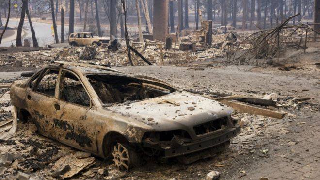 Количество жертв в результате пожара в Калифорнии возросло до 31 человека