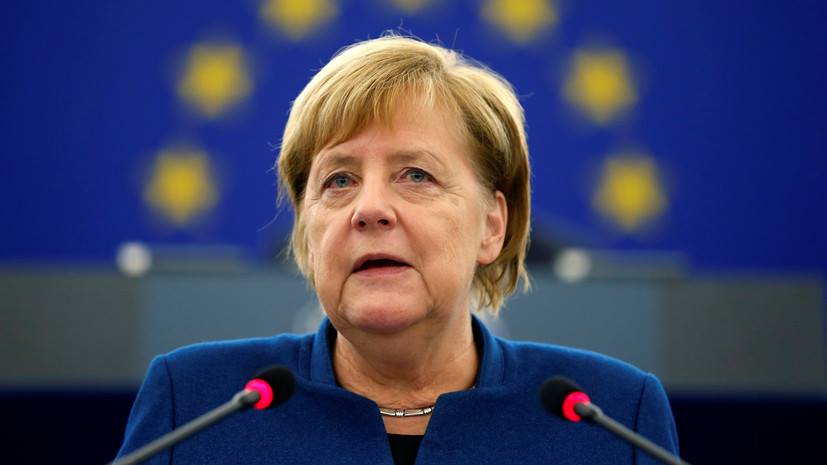 Ангела Меркель поддерживает создание единой европейской армии
