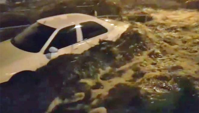 Обильные осадки вызвали наводнение в Испании