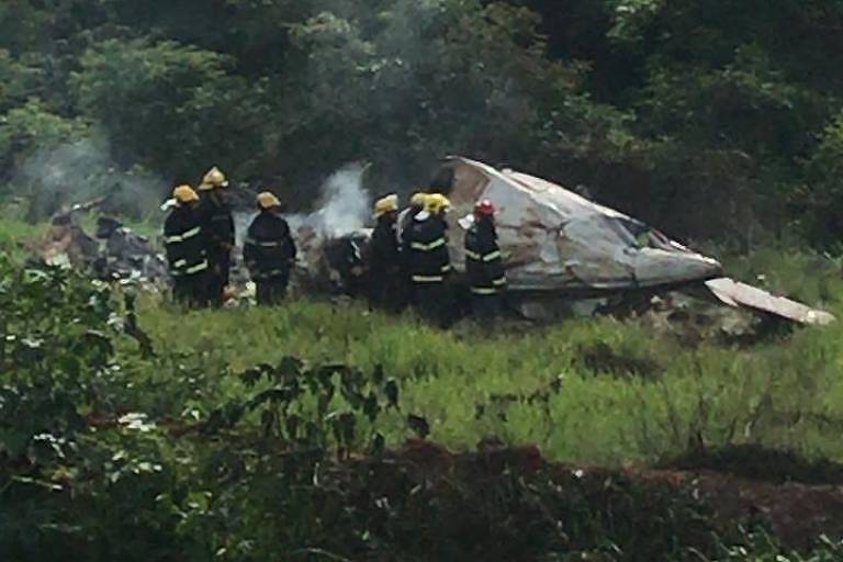 В Бразилии упал самолет малых размеров