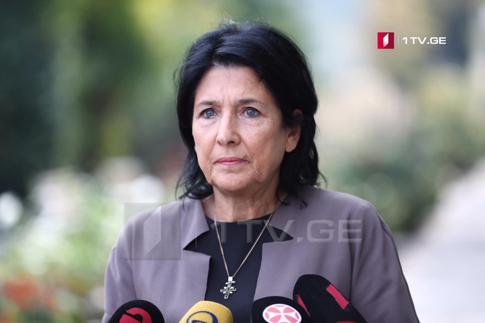 Salome Zurabishvili: Georgia should not remain alone in face with Russia in the current configuration