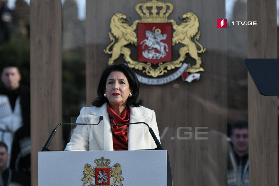 Salome Zurabişvili - ölkənin birləşdirilməsi, ictimaiyyətin sakitləşdirilməsi, Avropa yerimizin tədbiq edilməsi, ən əsas məqsəddir