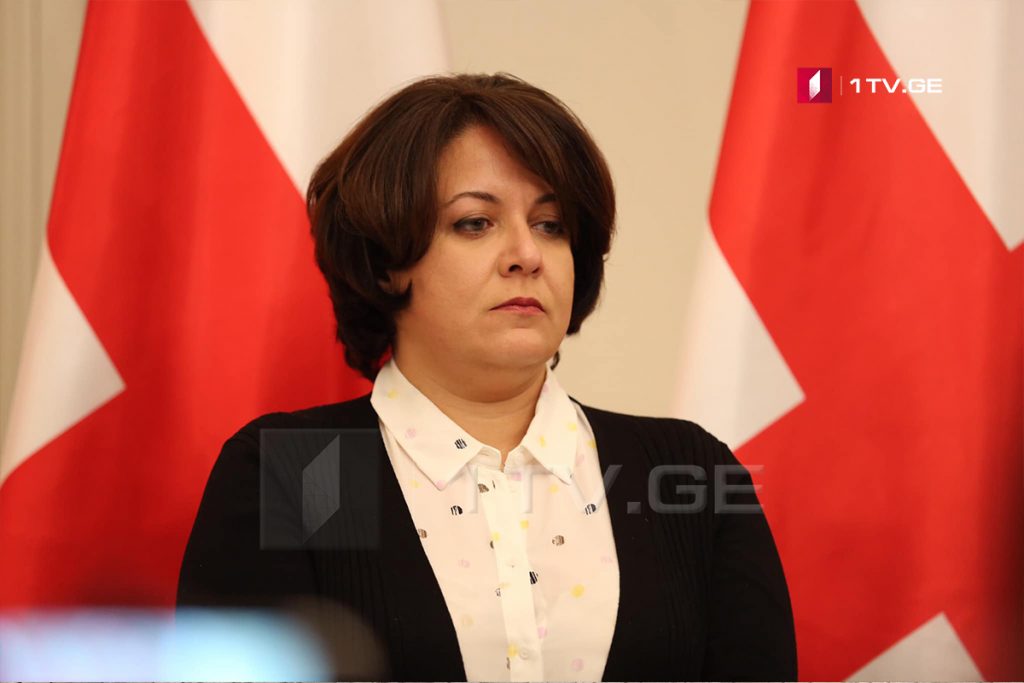 Функции пресс-спикера президента временно будет совмещать Кетеван Махарашвили