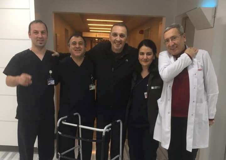 Михаил Гиоргадзе возвратится из турецкой клиники в Грузию на этой неделе
