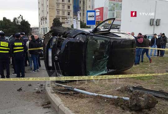 В Рустави в результате аварии пострадали пять человек