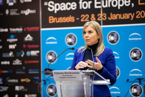 EU commissioner floats idea for European space force