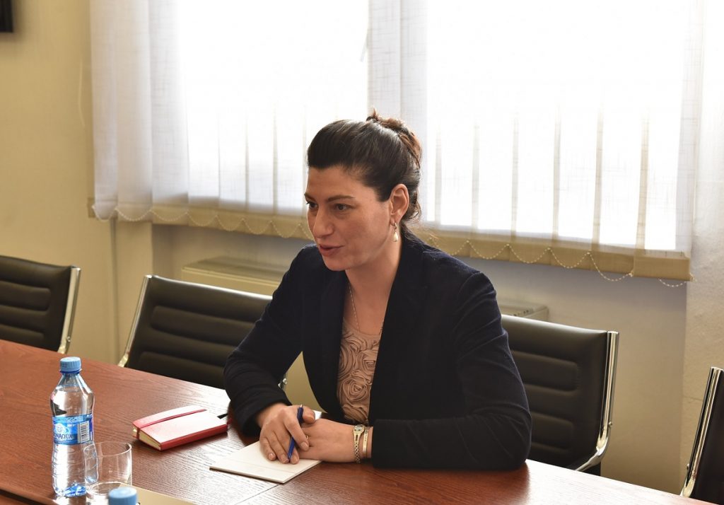 Софио Кацарава встретилась с руководителем Офиса связи НАТО
