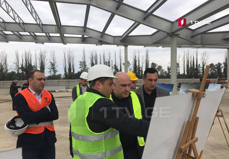 Началась вторая фаза строительства нового терминала в аэропорту Кутаиси