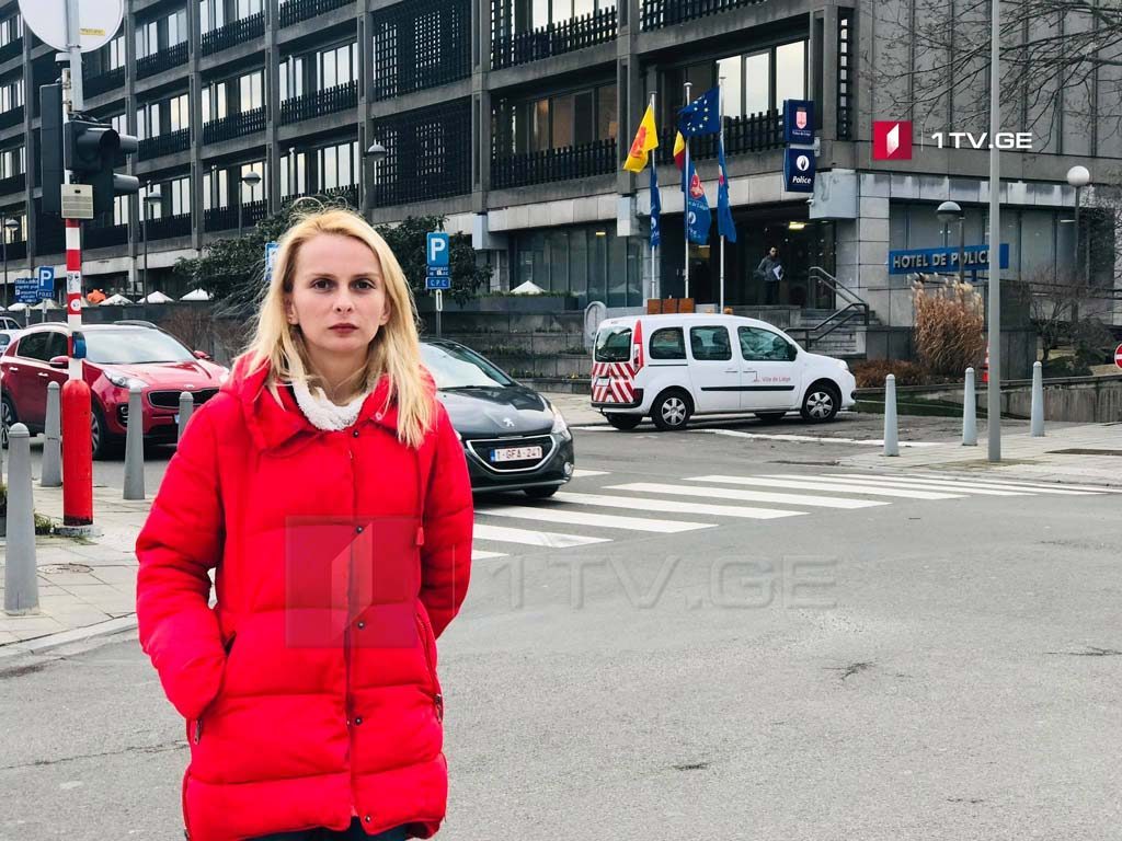 Belgian Police questioned First Channel journalist Lika Alelishvili in connection with Liege incident