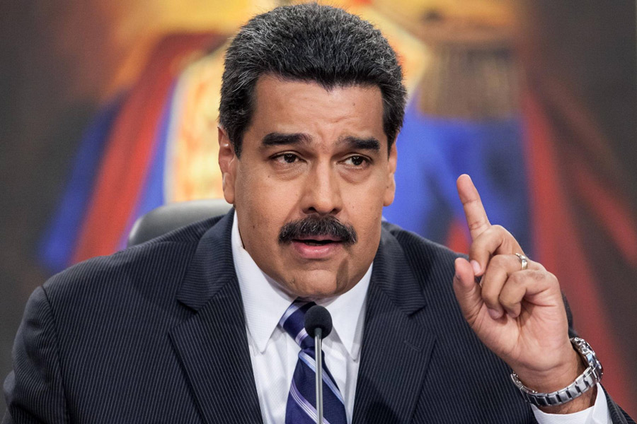 Venezuela's Nicolas Maduro: 'Gang of extremists' in Trump White House are 'warmongering'
