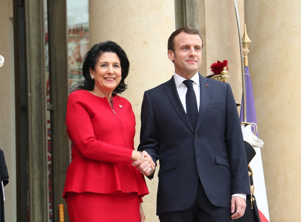 Emmanuel Macron –France fully supports Georgia and its territorial integrity