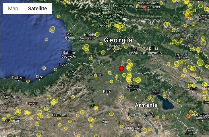 3.3-magnitude earthquake occurs in Georgia